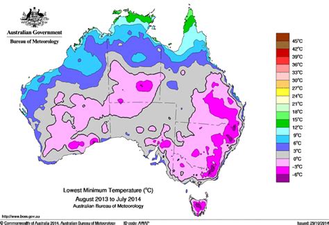 lowest temperature in australia|Australia temperature by month .